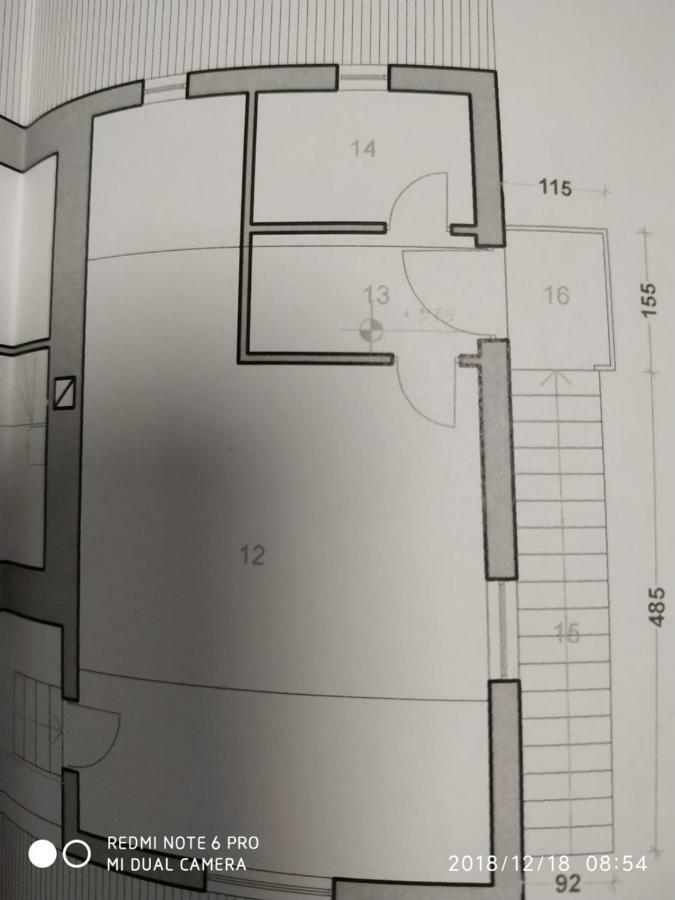 Apartment Dorina Buje Eksteriør billede